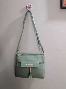 Stylish Green Crossbody Bag