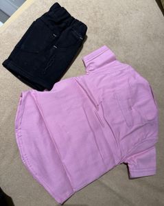 Shirt with Shorts set