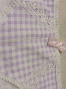 Cute Gingham Lace Trim