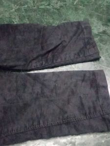 Boy Pant Fabric Velvet Black