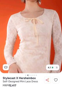 Stylecast X Hersheinbox Mini Lace Dress