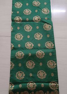 91)Elegant Emerald Green Silk Saree