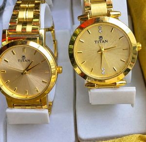 Titan Gold Watches - Elegant & Timeless