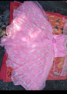 Pink Tulle Party Dress