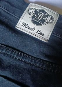 Black Lee Denim Jeans
