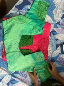 Designer Saree with Embellished Blouse