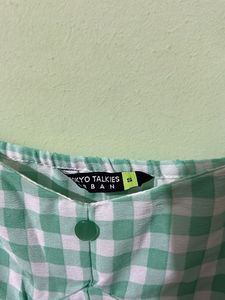 Tokyo Talkies Urban Gingham Maxi Dress