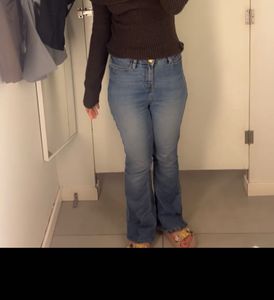 Blue Flare Jeans