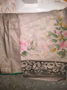 Three piece Elegant Kurta Set with Dupatta