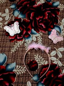 Pink Floral Girls' Dress