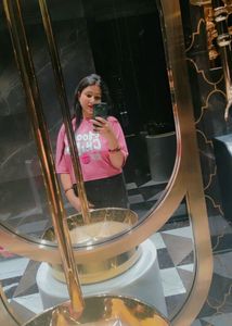 Crop Top Pink T-shirts 💕