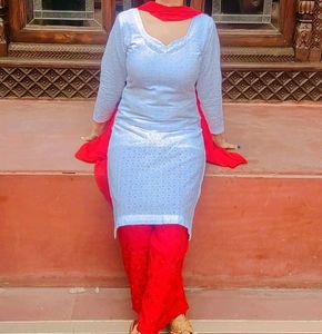 Best Quality Chikankari Plazzo Suit