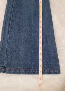 Flared Cargo Jeans