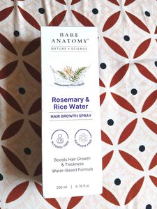 Bare Anatomy Rosemary & Rice Water Hair Spray