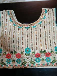 Embellished Floral Blouse