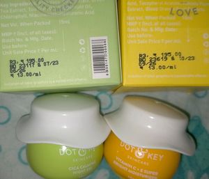 Niacinamide Night Gel And Vitamin C Moisture