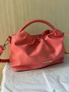 Chic Coral Handbag
