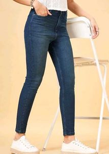 Women's Blue Skinny Fit Jeans