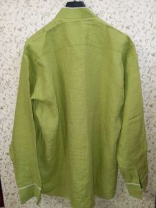 BLUE JAY  designer party linen shirt
