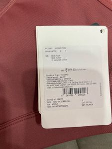 ReebokWomens Solid Padded NonWiredSports Bra