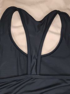 Comfortable Black Sports Bra Non Padded