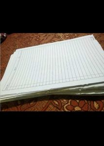 Assorted Lined &amp; Blank Papers