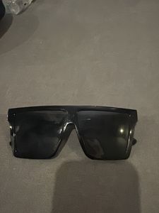 Oversized Square Black Sunglasses