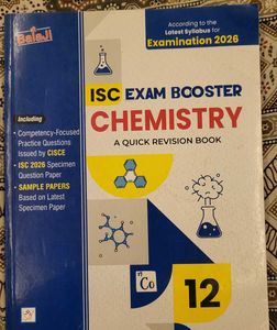 isc chemistry exam booster