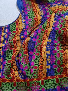 Beautiful Multicolour Blouse For Womens