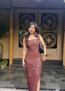 Sheer Floral Maxi Dress