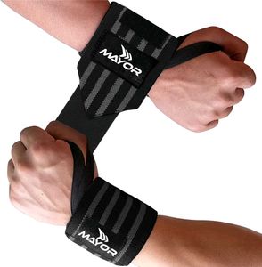 Mayor Secure Gym Gloves Wrist Support (Free Size)
