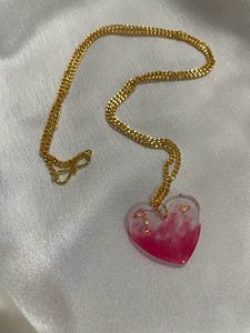 Resin Necklace Handmade
