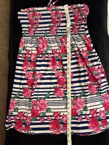 Floral Stripe Sundress