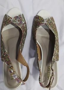 Sparkling Slingback Heels