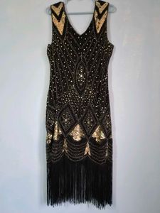 Sparkling Sequin Flapper Dress