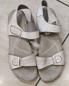 White Platform Sandals