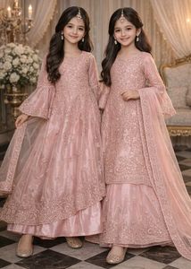 Elegant Kids' Pakistani Dresses