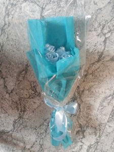 Beautiful teal bouquet