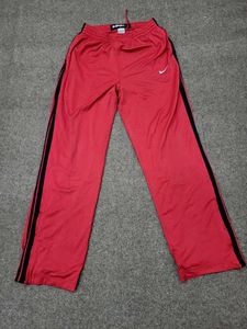Red Striped Athletic Shorts