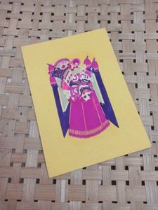 Handcrafted Kite Paper Cut Greeting Card