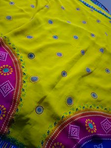 Yellow Colour Silk Saree.