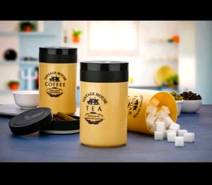 Tea, Coffee, Sugar Containers set (3pcs)