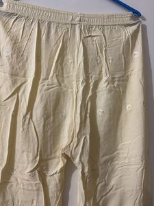 Elegant Embroidered Palazzos