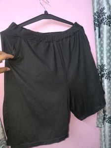 Black Lounge Shorts