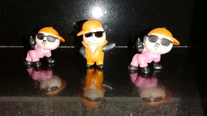 Original Panda Toy Figures