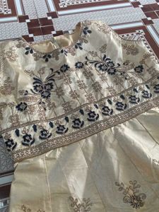 Elegant Embroidered Ethnic Gown