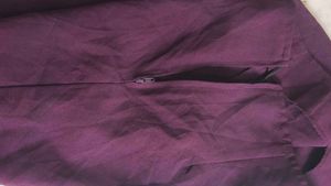 Chic Purple A-Line Skirt