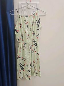 Floral Print Romper