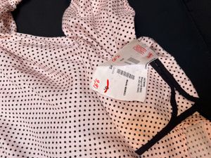 mango-  chic shirt with bow