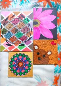 Handmade Canvas Art (Set of 4)